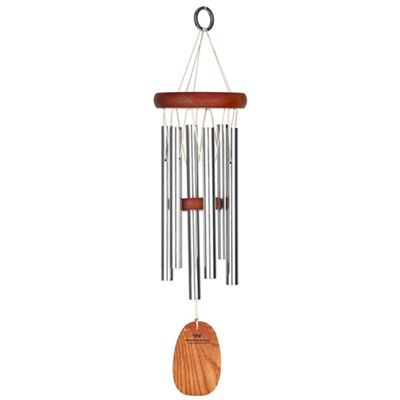 Amazing Grace Woodstock Wind Chime Silver 40cm